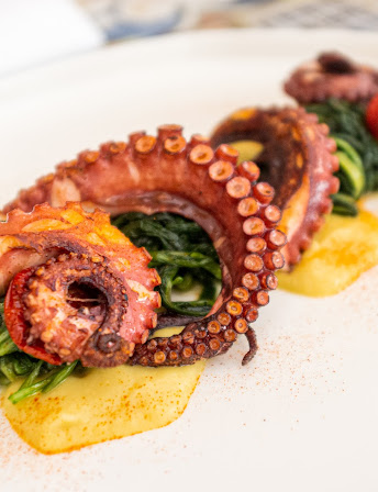 Polpo scottato — Dedo Osteria Lecce